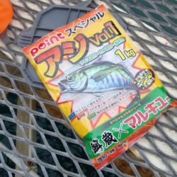 今日もアジは好調　（下関フィッシングパーク）